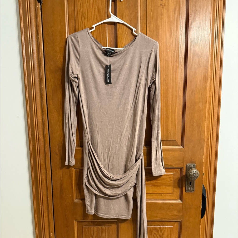 PrettyLittleThing maternity mini dress